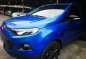 Selling Blue Ford Ecosport 2017 at 37800 km-2