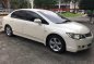 White Honda Civic 2007 at 90000 km for sale-1