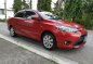 Sell Red 2014 Toyota Vios Sedan at 80000 km -3