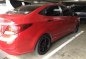 Red Hyundai Accent 2013 Sedan at 59000 km for sale-1