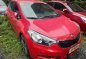 Red Kia Forte 2017 for sale in Makati -0