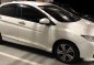 White Honda City 2014 at 69000 km for sale -1