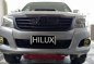 Silver Toyota Hilux 2015 for sale in Lipa -3