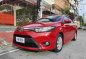 Red Toyota Vios 2016 at 42000 km for sale-1