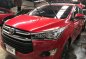 Sell Red 2018 Toyota Innova in Quezon City -0