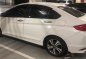 White Honda City 2014 at 69000 km for sale -2