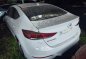 White Hyundai Elantra 2018 Manual Gasoline for sale-6