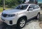 Silver Kia Sorento 2015 Automatic Diesel for sale -9