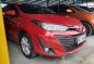 Red Toyota Vios 2018 at 18000 km for sale-0