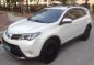White Toyota Rav4 2013 at 65000 km for sale -1