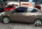 Brown Nissan Almera 2016 at 56000 km for sale -5