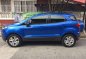 Blue Ford Ecosport 2015 for sale in Manila -1