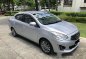 Silver Mitsubishi Mirage G4 2015 Automatic Gasoline for sale -0