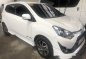 White Toyota Wigo 2019 Automatic Gasoline for sale-1