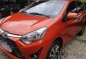 Sell Orange 2018 Toyota Wigo at 13000 km -1