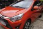 Sell Orange 2018 Toyota Wigo at 13000 km -0