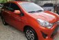 Sell Orange 2018 Toyota Wigo at 13000 km -0