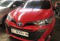 Red Toyota Vios 2019 for sale in Quezon City -0