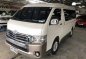 Sell White 2016 Toyota Hiace Automatic Diesel at 33000 km-0