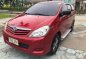 Red Toyota Innova 2010 Manual Diesel for sale-2