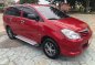 Red Toyota Innova 2010 Manual Diesel for sale-0