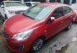 Red Mitsubishi Mirage G4 2018 at 10000 km for sale -0