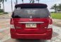 Red Toyota Innova 2010 Manual Diesel for sale-3