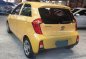 Sell Yellow 2017 Kia Picanto Manual Gasoline -3