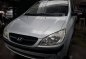 Silver Hyundai Getz 2011 Manual Gasoline for sale-1
