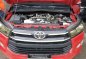 Red Toyota Innova 2017 at 28000 km for sale-4