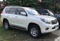 Selling White Toyota Land Cruiser Prado 2012 Automatic Gasoline at 58000 km-1