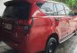 Red Toyota Innova 2017 at 28000 km for sale-2