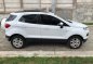 White Ford Ecosport 2018 Manual Gasoline for sale-5