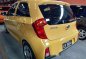 Yellow Kia Picanto 2016 Manual Gasoline for sale in Quezon City-3