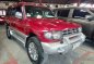 Red Mitsubishi Pajero 2005 for sale in Quezon City-0