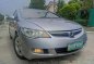 Silver Honda Civic 2007 at 80000 km for sale-1