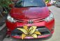 Red Toyota Vios 2015 Automatic Gasoline for sale-0