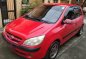 Selling Red Hyundai Getz 2007 at 140000 km -0