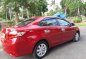 Red Toyota Vios 2015 Automatic Gasoline for sale-2