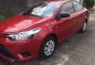 Red Toyota Vios 2016 Manual Gasoline for sale-3