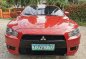 Sell Red 2010 Mitsubishi Lancer Ex Automatic Gasoline at 77000 km -0