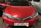 Selling Red Toyota Corolla Altis 2018 Manual Gasoline-1