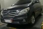 Grey Toyota Innova 2014 Manual Gasoline for sale -2