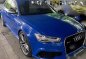 Blue Audi Rs6 2016 at 6000 km for sale -0