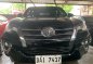 Sell Black 2017 Toyota Fortuner in Quezon City -0