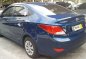 Sell Blue 2017 Hyundai Accent at 27000 km -4