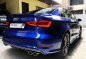 Blue Audi S3 2016 at 5000 km for sale-3