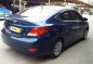 Sell Blue 2017 Hyundai Accent at 27000 km -3