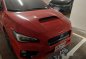 Sell Red 2014 Subaru Wrx Automatic Gasoline at 32600 km -0