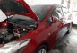 Red Toyota Vios 2015 at 28400 km for sale-6